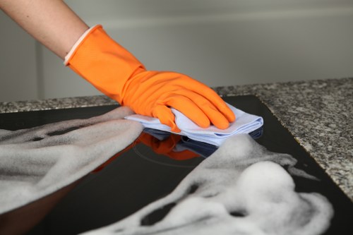 Local house cleaning service for a family home in Bow