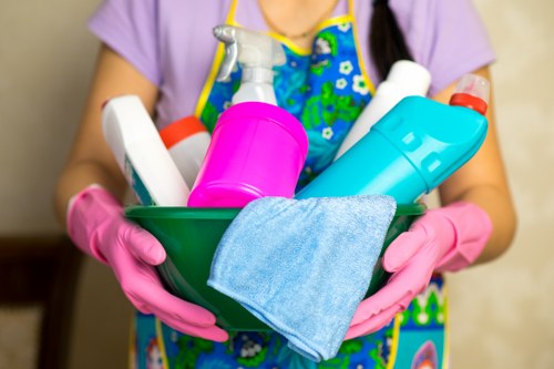 Professional move in cleaning for a Bow home before unpacking