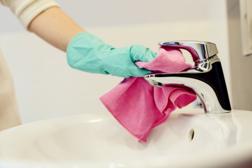 Local curtain cleaning for lined and delicate fabrics in Bow