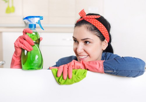 Regular workplace cleaning and hygiene support for Bow businesses