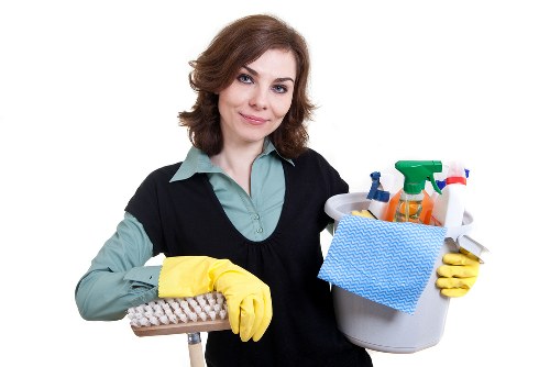 Sorted household items ready for clearance in Bow